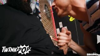 Twink Pop – Markus Kage Does A Tattoo On Hot Lev Ivankov’s While He Is Sucking His Hard Dick