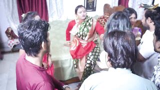 FOUR LOCAL MARRIED BAHBHI HARDCORE GANGBANG SEX WITH LOCAL BOYS IN BOY’S HOSTEL ( HINDI MOVIE )