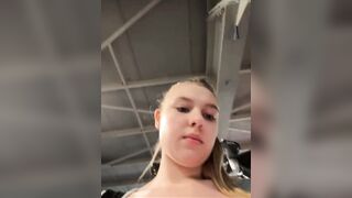 Masturbate in the Gym so Hard