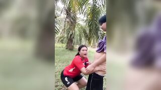 Real Incest Son creampied his mother in public